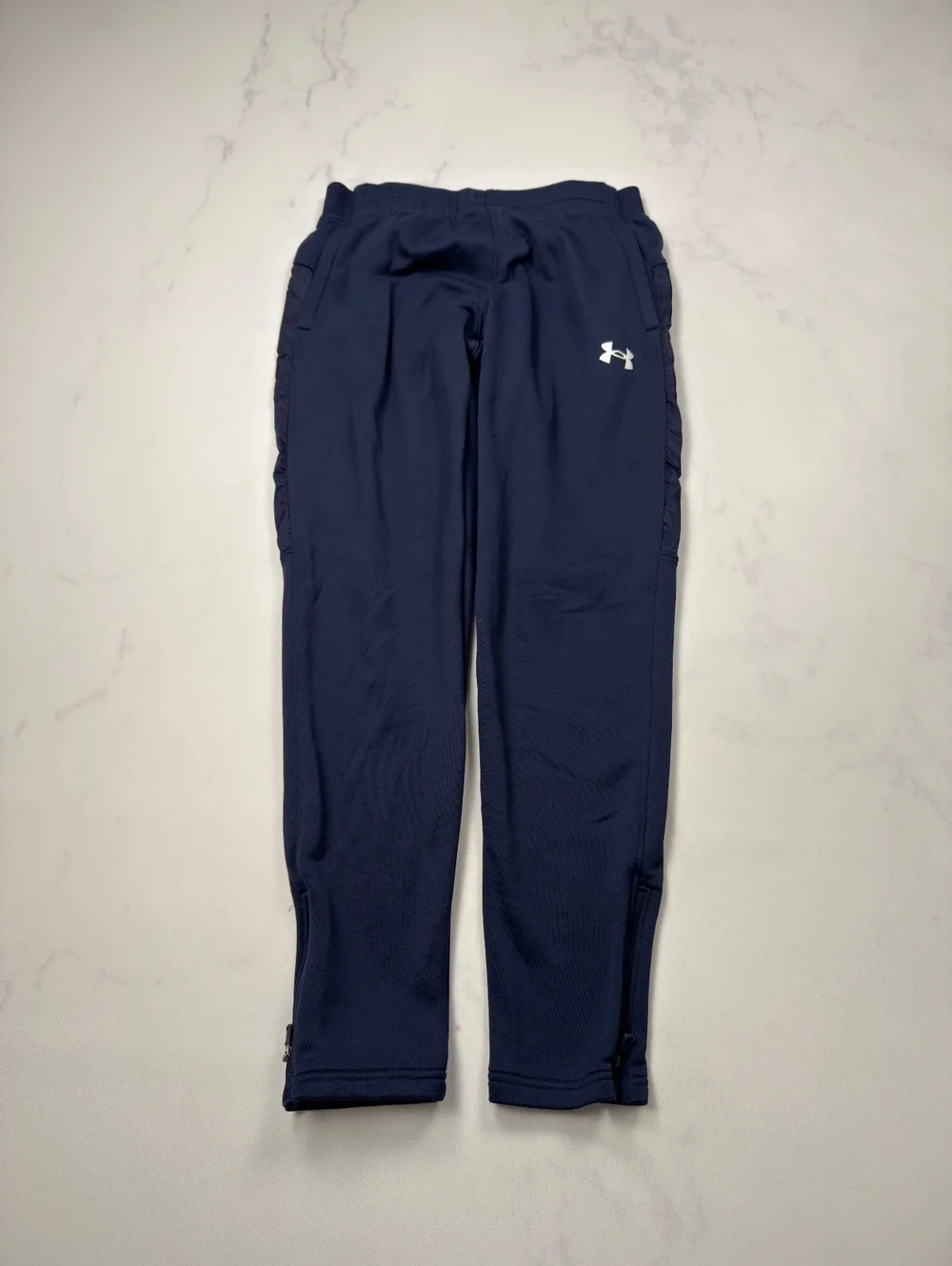 Under Armour Athletic Pants Navy Loose Fit - Boys XL